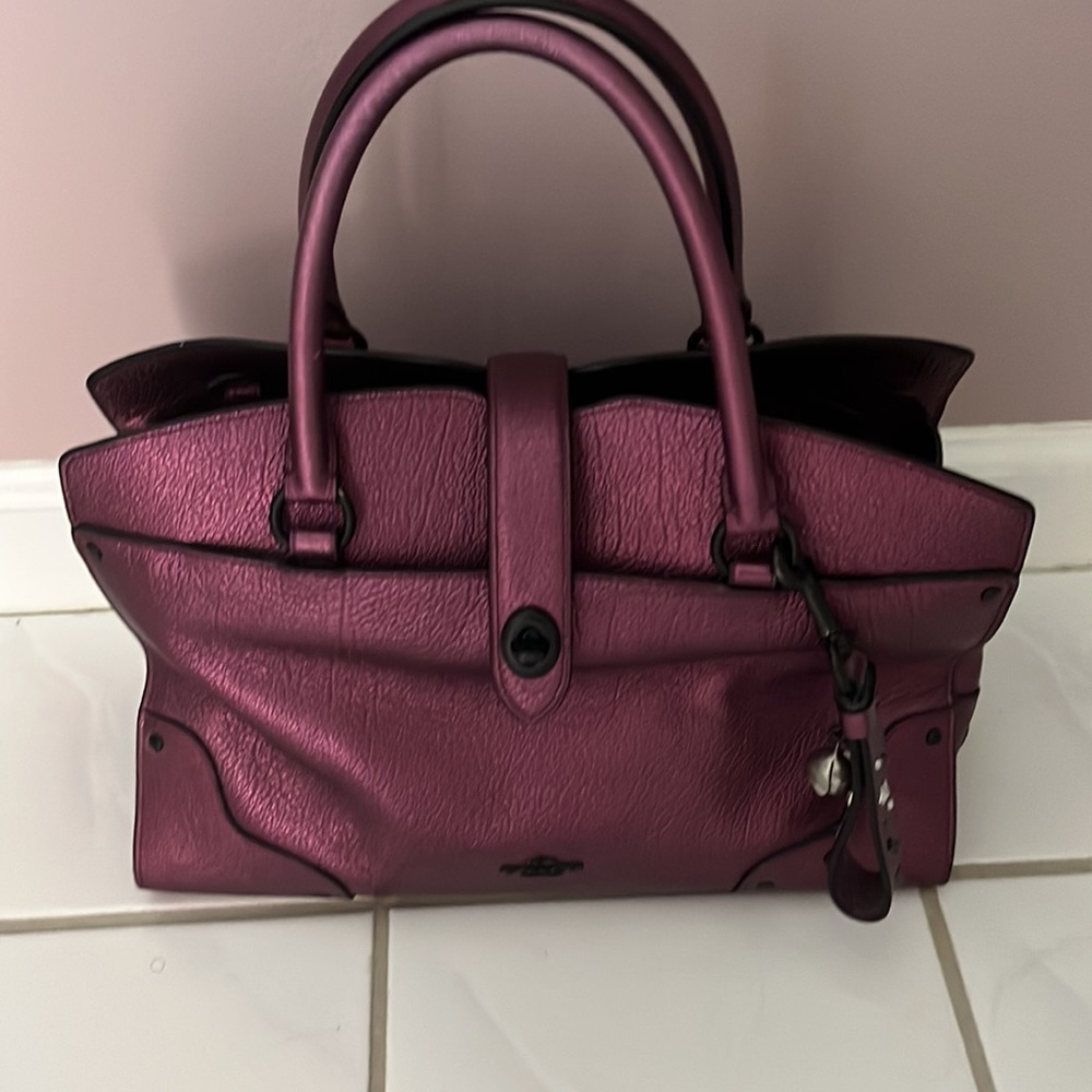 Coach Mercer bag with matching wallet and hanging charm. - Picture 8 of 12